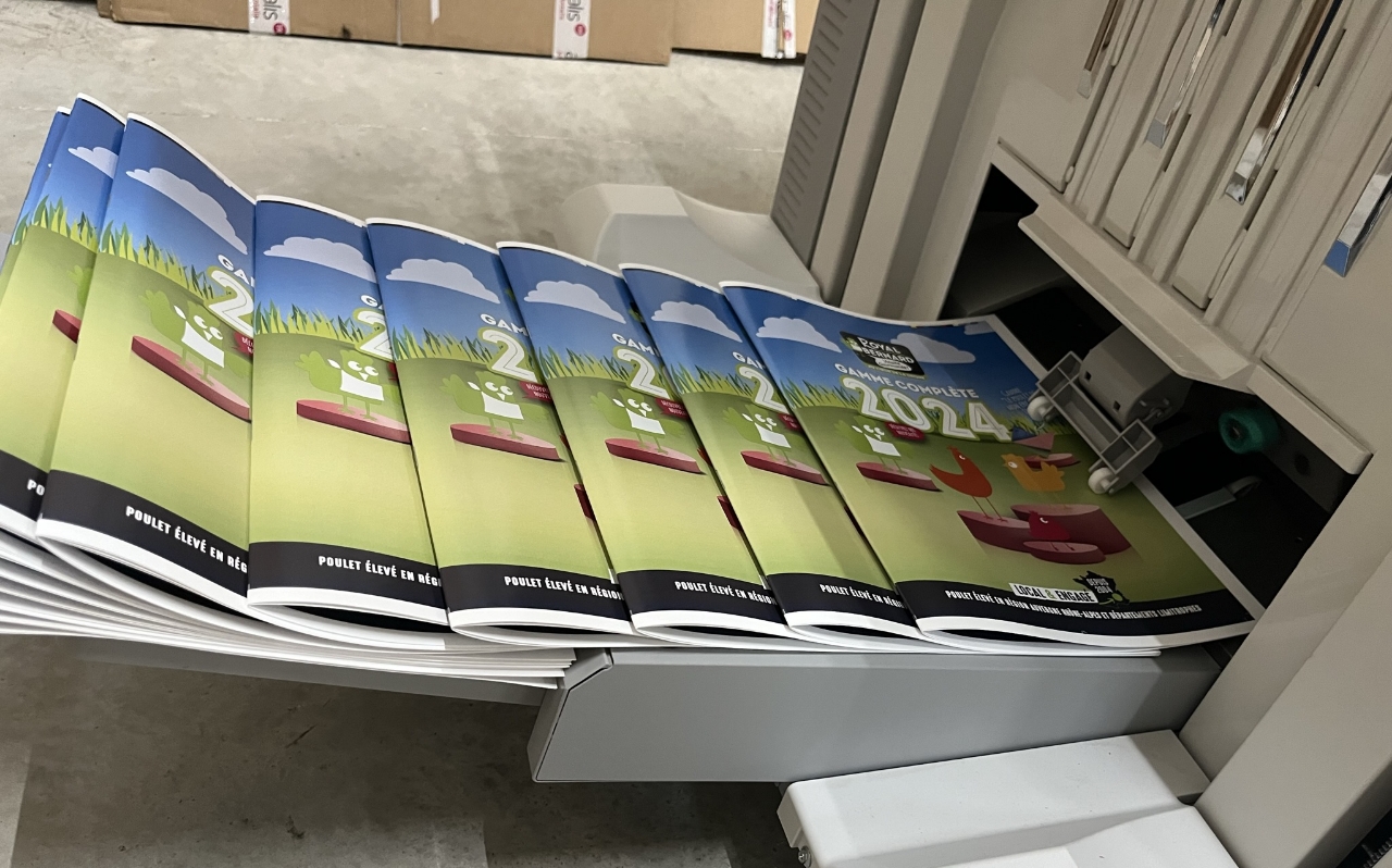 Expert en imprimerie et enseignes en Drôme - Imprimer son magazines, son catalogue, échantillon, nuancier et éventail avec Graffi4