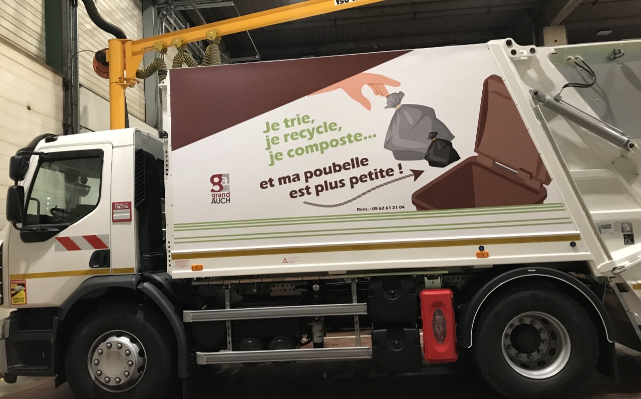 Habillage de véhicules/utilitaires et camions pour entreprises - Flocage et signalétiques en Drôme – Graffi4