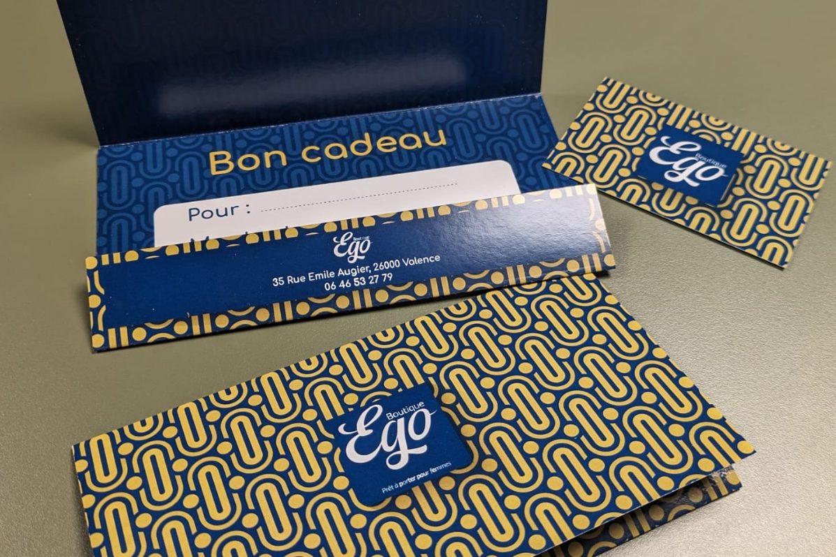 Bon cadeau imprimerie à Valence - Personnalisation et impression pour entreprises – Expert en impression en Drôme – Graffi4